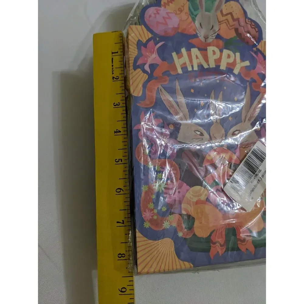 Happy Easter Paper Bags 24 Count New With Handle Unique Cute Design VINTAGE LOOK